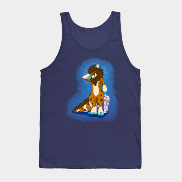 Tired Grin Tank Top by Grinsome